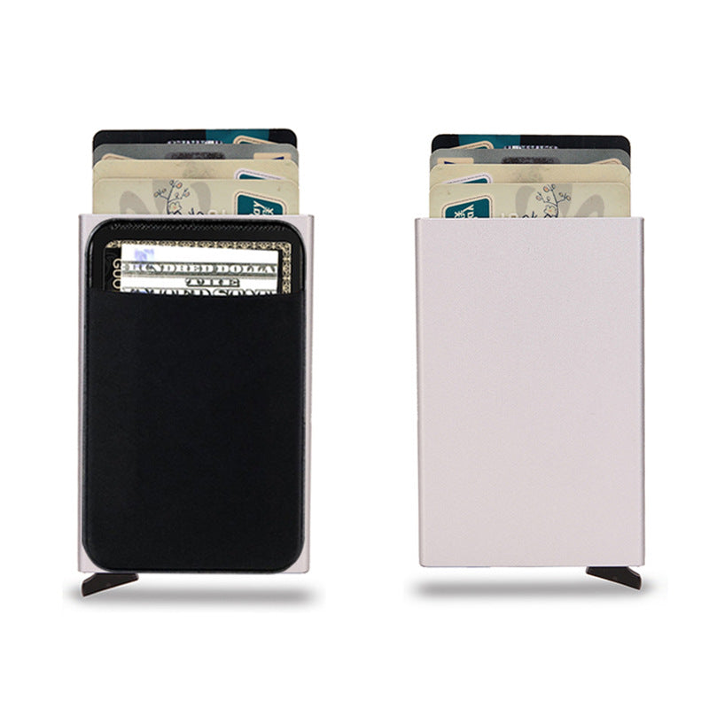 Slim Metal Card Holder Wallet