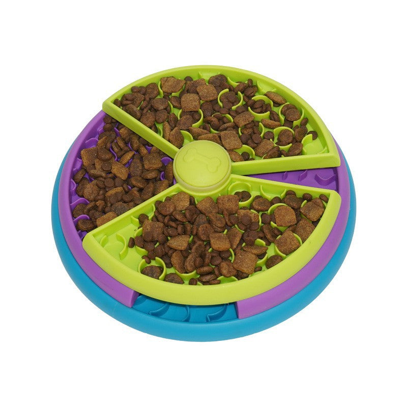 Rotating 3-Layer Puzzle Feeder