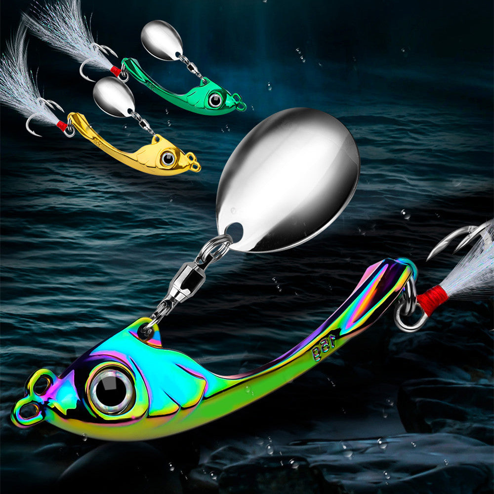 Spinning Spoon Fishing Lure