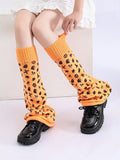 Neon Halloween Leg Warmers