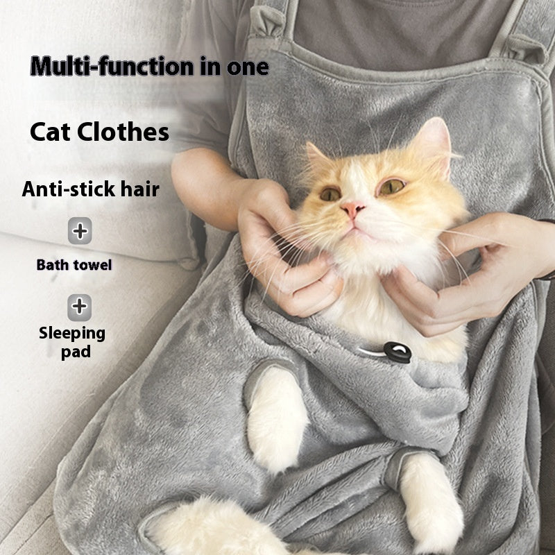 Cat Cuddle Kangaroo Apron