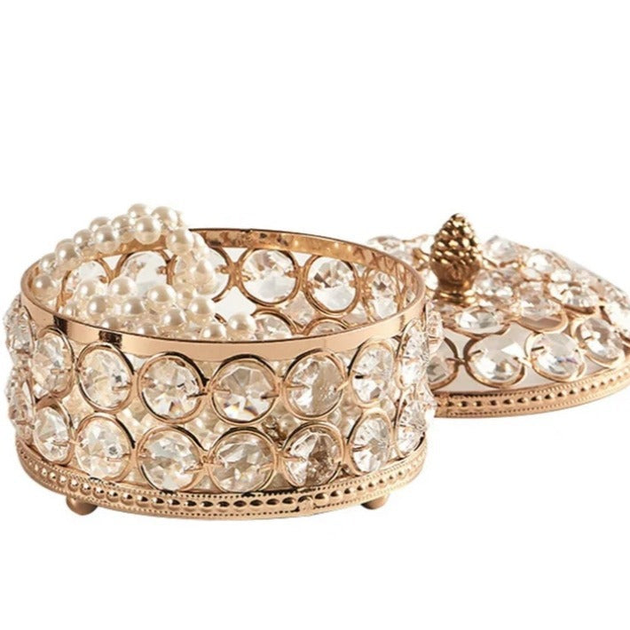 Crystal Trinket Jewelry Box