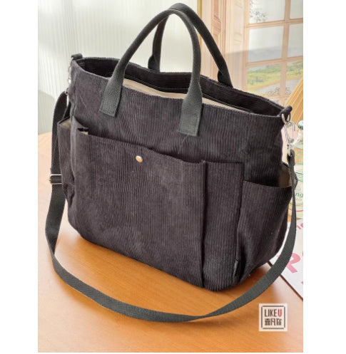 Canvas Commuter Tote (Fits 15.6-in Laptop)