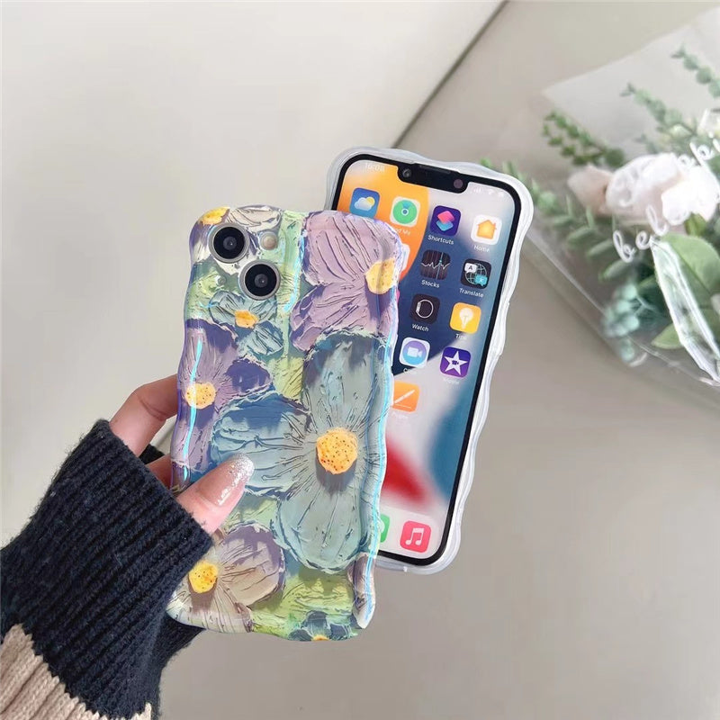 Oil-Painting Floral iPhone Case