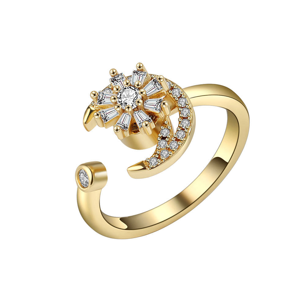 Sterling Silver Spinner Ring