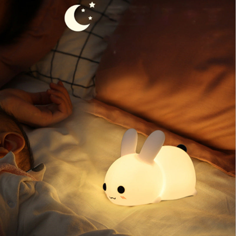 Squishy Bunny Silicone Night Light