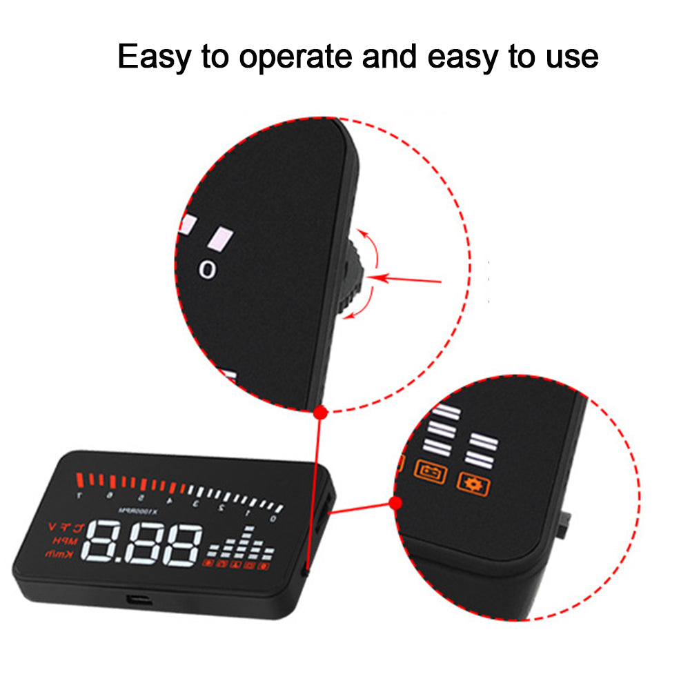OBD2 Head-Up Speed Display