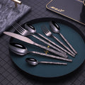 Embossed Steak Cutlery Set (7 pcs)